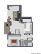 Betreutes Wohnen: 2-3 Zimmer-Wohnung in Ortsrandlage von Vöhringen - Obergeschoss