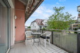 Betreutes Wohnen: 2-3 Zimmer-Wohnung in Ortsrandlage von Vöhringen - Balkon